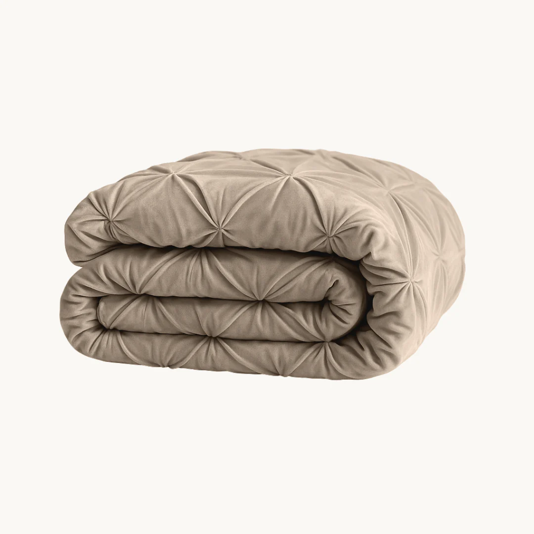 Y-NOT Velvet Diamond Dekbed Taupe