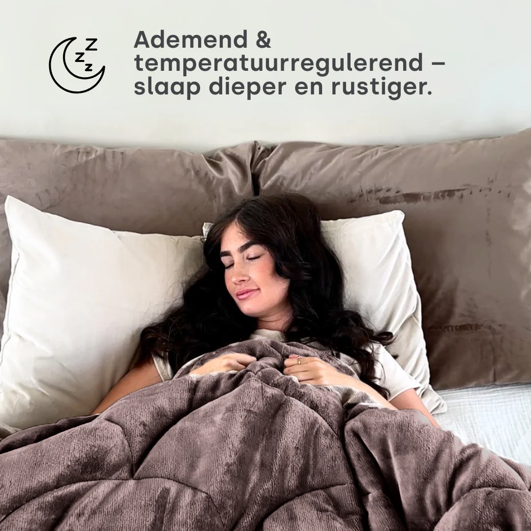Y-NOT Velvet Dekbed Brown - Image 9