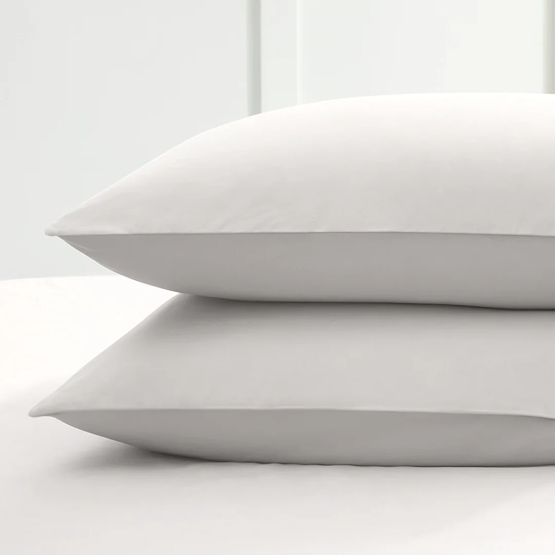 Y-NOT Kussenslopen Percal Katoen Pearl White 60x70 cm 2-pack - Image 3