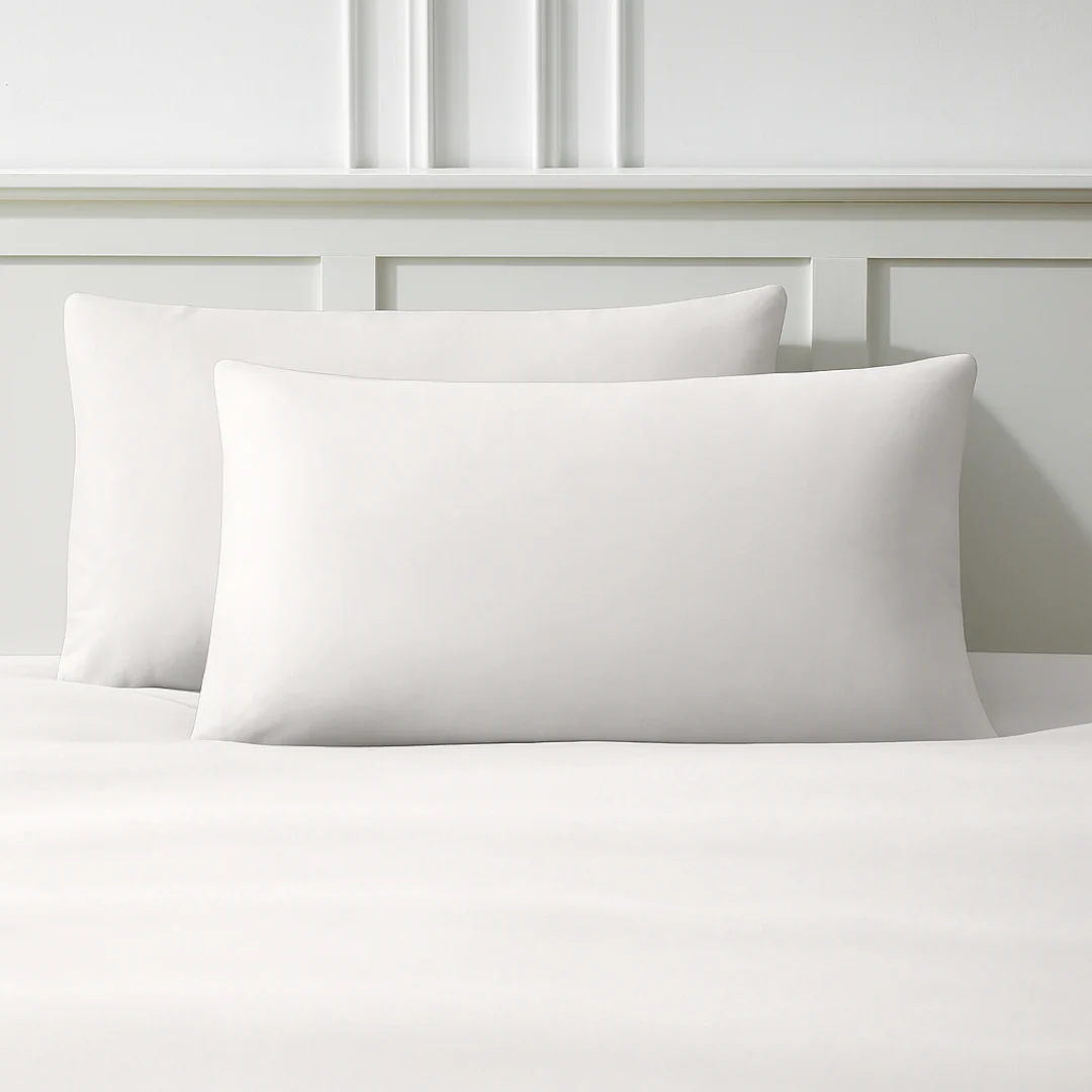 Y-NOT Kussenslopen Percal Katoen Pearl White 60x70 cm 2-pack - Image 5