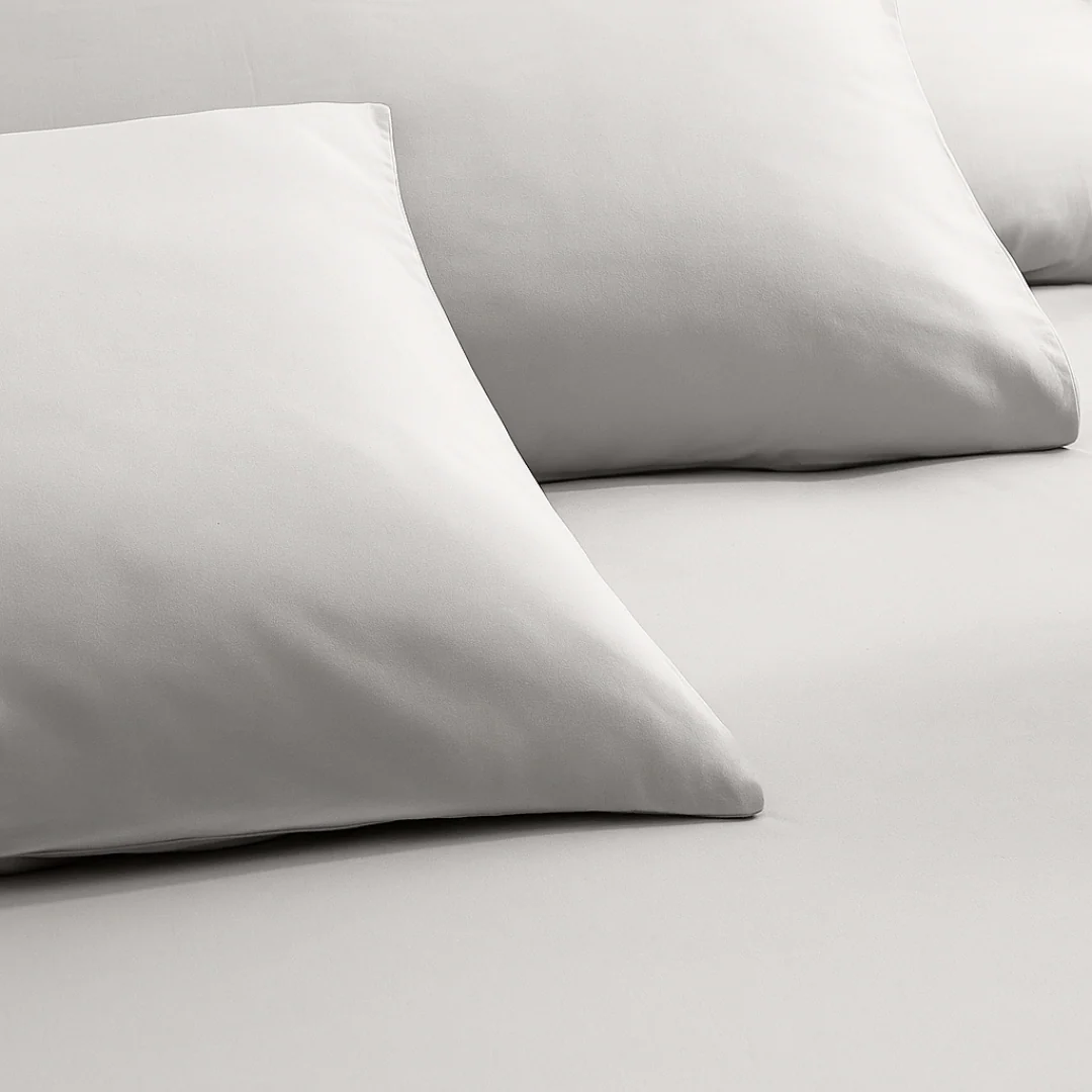 Y-NOT Kussenslopen Percal Katoen Pearl White 60x70 cm 2-pack - Image 6