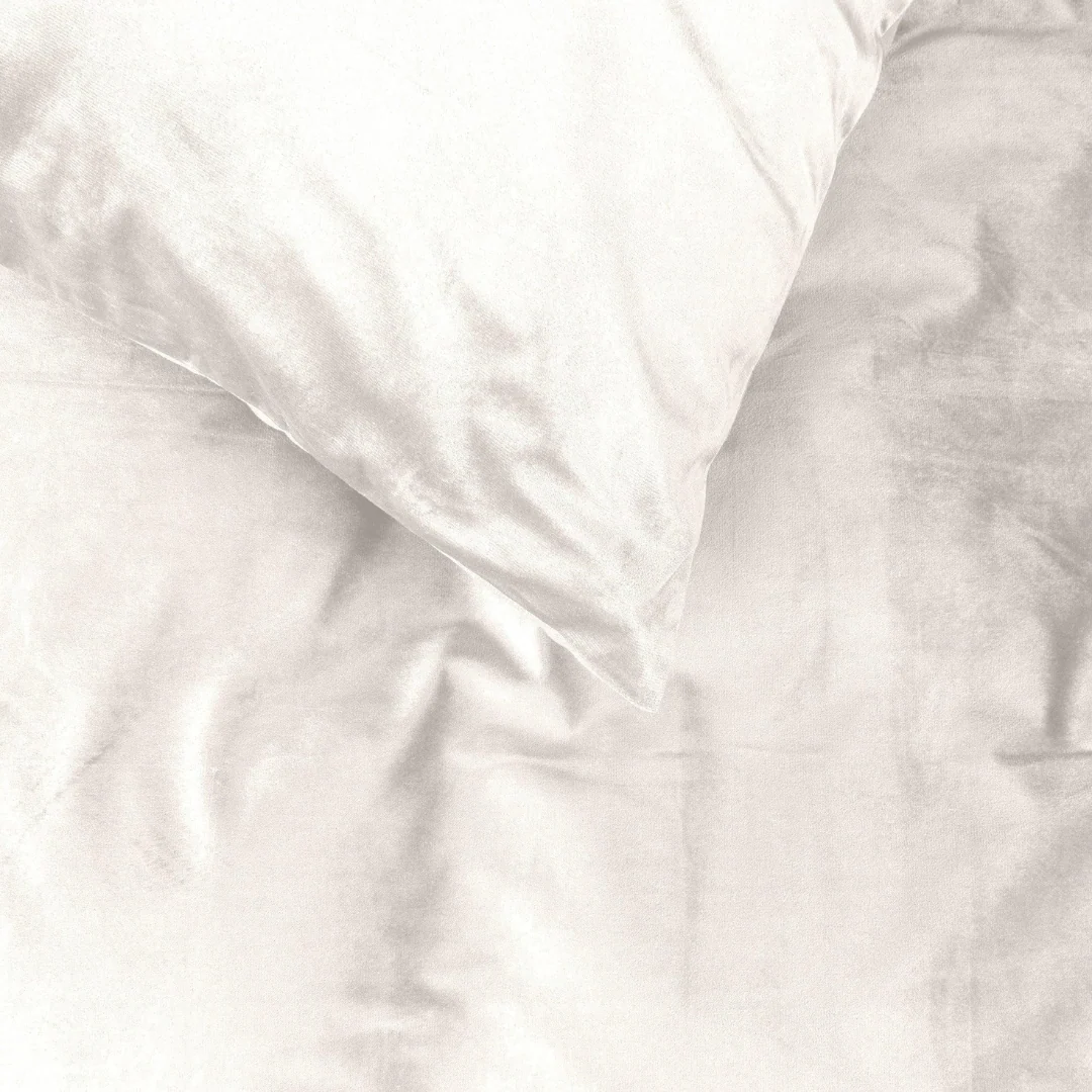 Y-NOT Kussenslopen Velvet Pearl White 60x70 cm 2-pack - Image 6