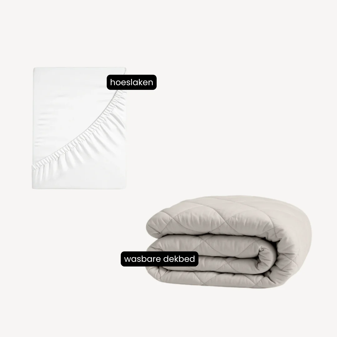 Y-NOT All Year Dekbed Offwhite – Starter Set - Image 2