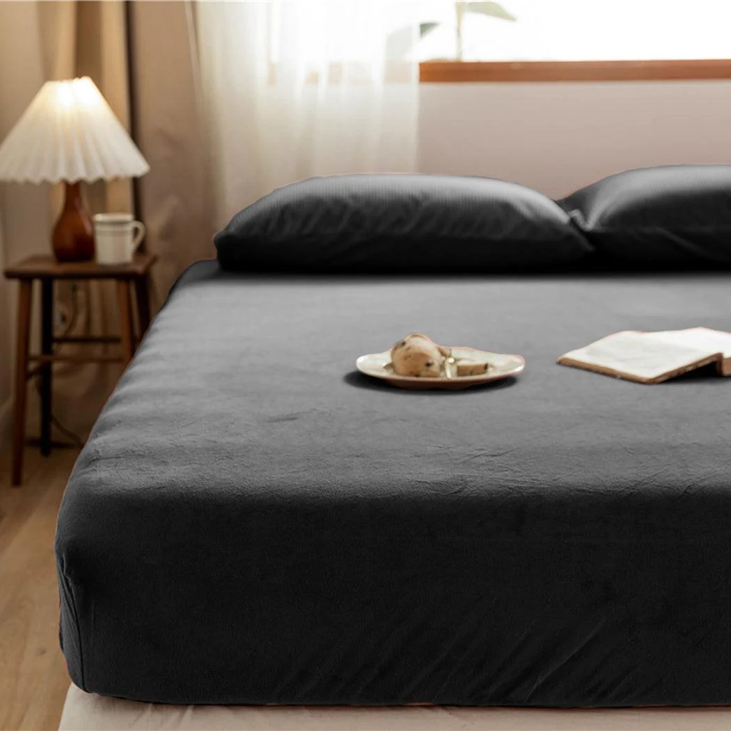 Matras Hoeslaken Velvet Jet Black - Image 13