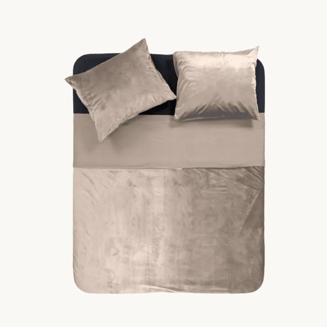 Dekbedovertrek set  Velvet Taupe/Grey - Image 4