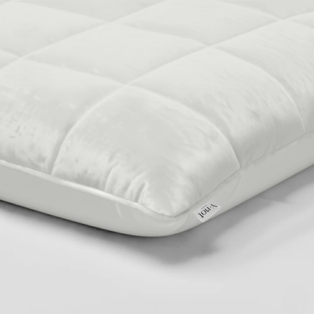 Y-NOT Kussenslopen Vol & Gevoerd Velvet Pearl White 2-Pack 60x70 cm - Image 4
