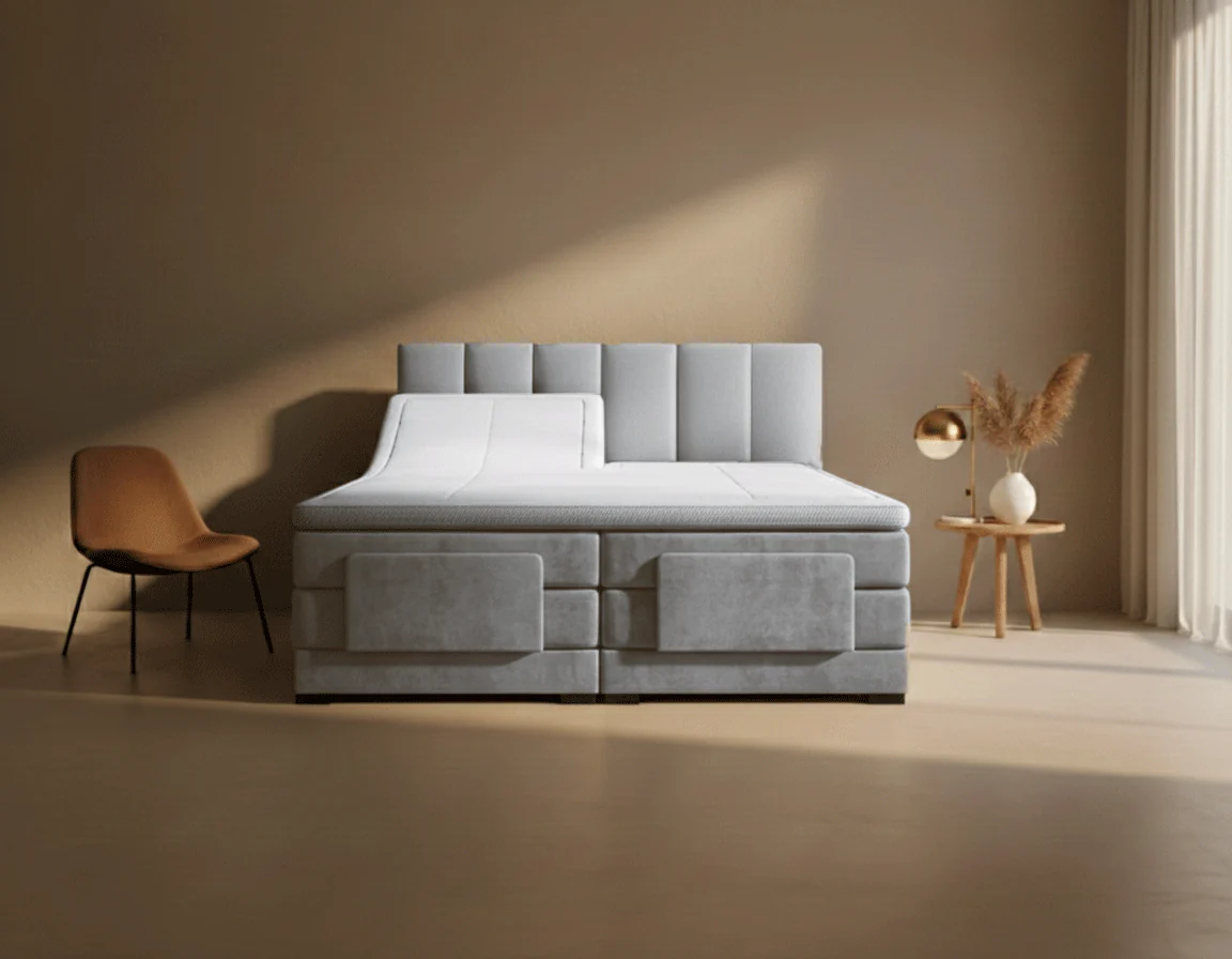 Y-NOT - Elektrische Boxspring - Lumière - Complete set - Nº15 Gray - Image 8